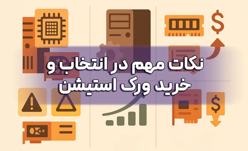 نکات مهم در انتخاب و خرید ورک استیشن