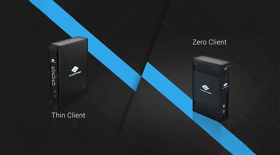 zero client vs. thin client